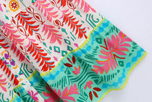 Load image into Gallery viewer, Pink Long Sleeve Tiered Midi Dress