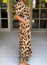 Load image into Gallery viewer, Wild Leopard Print Maxi Dress