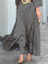 Load image into Gallery viewer, Long Sleeve Printed Maxi Dress