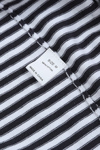 Load image into Gallery viewer, Contrast Trimmed Striped Drop Shoulder Sweater
