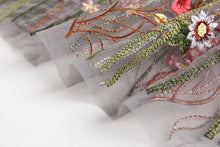 Load image into Gallery viewer, Floral Embroidery Maxi Dress