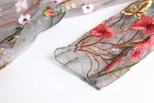 Load image into Gallery viewer, Floral Embroidery Maxi Dress