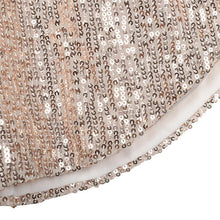 Load image into Gallery viewer, Gold Sequins Long Sleeve Mini Dress