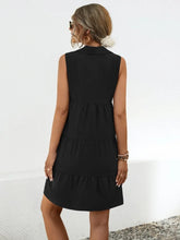 Load image into Gallery viewer, Button Up Sleeveless Mini Dress
