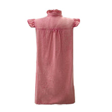 Load image into Gallery viewer, Casual Denim Button Down Mini Dress