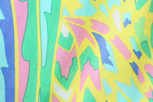 Load image into Gallery viewer, Green Print Long Sleeve Button Down Midi Dress