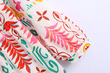 Load image into Gallery viewer, Pink Long Sleeve Tiered Midi Dress