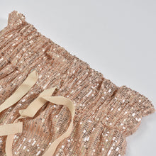 Load image into Gallery viewer, Gold Sequins Party Pants