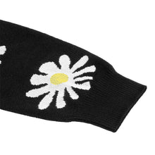 Load image into Gallery viewer, Orange Daisy Print Long Sleeve Cardigan