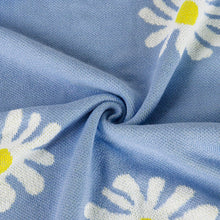 Load image into Gallery viewer, Orange Daisy Print Long Sleeve Cardigan