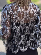 Load image into Gallery viewer, Black Sequins Top