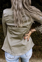 Load image into Gallery viewer, Trendy Lapel Neck Buttons Boho Jacket