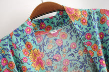 Load image into Gallery viewer, Boho Loose Print Kimono Cover up