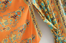 Load image into Gallery viewer, Vintage Print Kimono