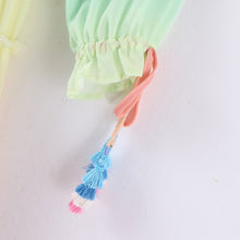 Load image into Gallery viewer, Bohemian Rainbow Tiered Maxi Dress