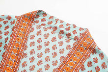 Load image into Gallery viewer, Boho Floral Patterns Kimono Cover Up