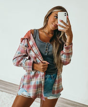 Load image into Gallery viewer, Unstoppable Soul Plaid Print Hoodie