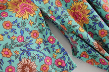Load image into Gallery viewer, Boho Loose Print Kimono Cover up
