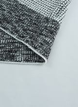 Load image into Gallery viewer, Oversized Grey Checkered Long Cardigan Sweater
