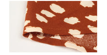 Load image into Gallery viewer, Beige Dots Print Midi Dress
