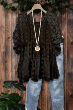 Load image into Gallery viewer, Floral Pattern Lace Patchwork Blouse

