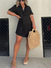 Load image into Gallery viewer, Classci Washed Shirt Dress
