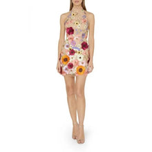 Load image into Gallery viewer, Floral Embroidery Lace Sleeveless Party Mini Dress
