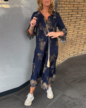 Load image into Gallery viewer, Print Loose Midi Dress
