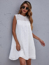 Load image into Gallery viewer, Casual Sleeveless Simples Lace Mini Dress
