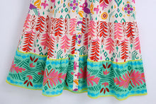 Load image into Gallery viewer, Pink Long Sleeve Tiered Midi Dress
