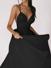 Load image into Gallery viewer, Classic Spaghetti Straps Midi Dress
