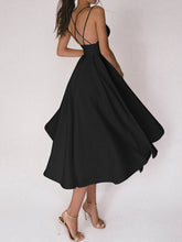 Load image into Gallery viewer, Classic Spaghetti Straps Midi Dress
