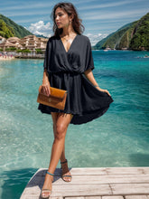 Load image into Gallery viewer, Surplice Half Sleeve Mini Dress
